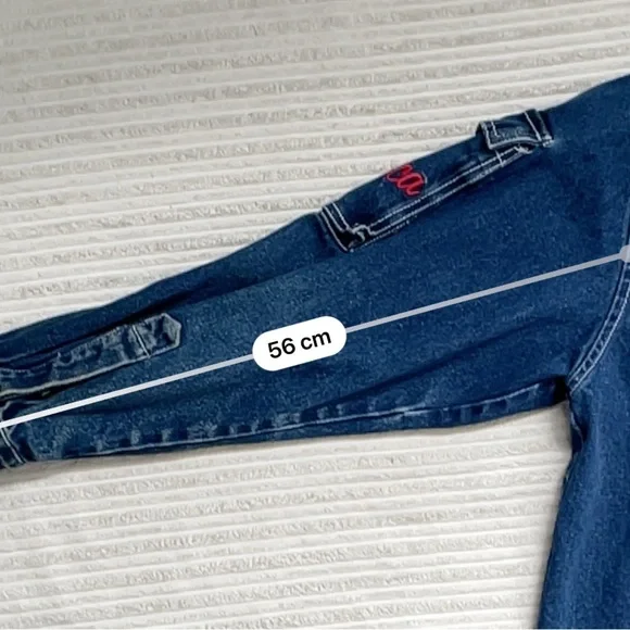 Vintage Mecca Men’s Tall Denim Jean Jacket | Size L - Picture 8 of 8